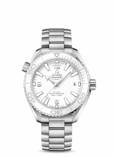 Omega Seamaster Planet Ocean 600M Co-Axial 39.5 Master Chronometer Stainless Steel / White / Bracelet 215.30.40.20.04.001 (21530402004001)